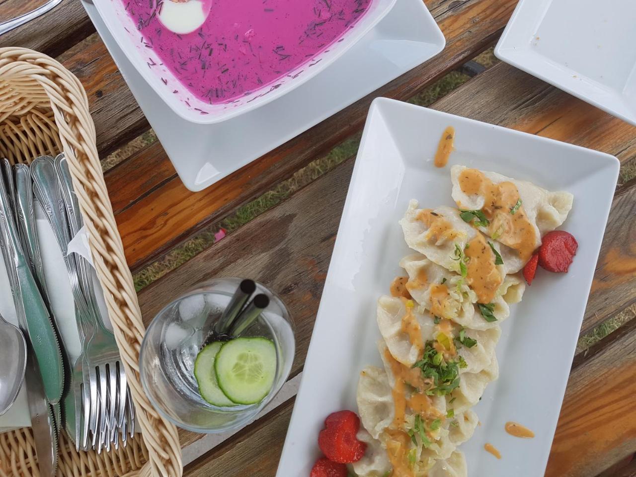 Folwark Tumiany Pokoje & Restauracja Экстерьер фото